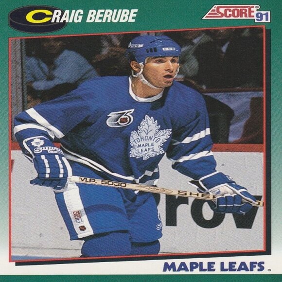 Craig Berube - 1991 Score '91 Hockey Card - Picture 1 of 2